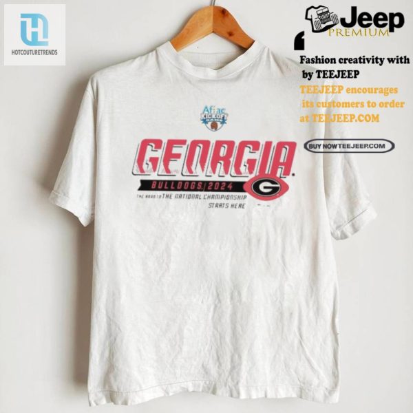 Score Big Laughs Uga 2024 Aflac Kickoff Shirt hotcouturetrends 1 2