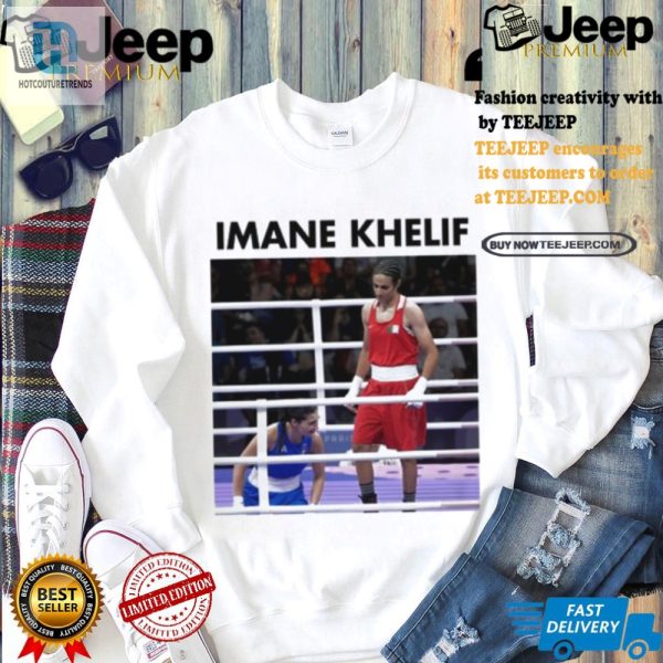 Get Laughs Style With Unique Imane Khelif Tee Shirt hotcouturetrends 1 1