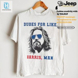 Witty White Dudes For Kamala Tee Fun Unique Apparel hotcouturetrends 1 2