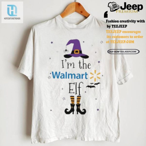 Funny Elf Witch Walmart Halloween 2024 Shirt Unique Quirky hotcouturetrends 1 2