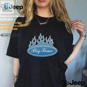 Unleash Your Fun Side Bigtime Blue Flame Shirt Fiasco hotcouturetrends 1 3