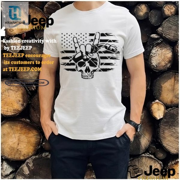 Get Lit With Our Us Rock Sign Skull Welder Shirt Hilarious Twist hotcouturetrends 1