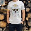 Quirky Skully Funny Tee With Bold Colorful Flower Power hotcouturetrends 1