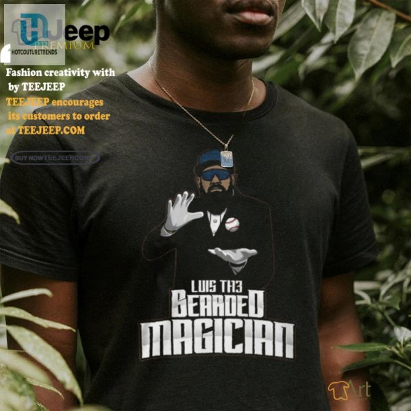 Luis The Bearded Magician Tee Hilarious Athlete Logo Fun hotcouturetrends 1