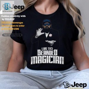 Luis The Bearded Magician Tee Hilarious Athlete Logo Fun hotcouturetrends 1 1