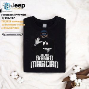 Luis The Bearded Magician Tee Hilarious Athlete Logo Fun hotcouturetrends 1 3