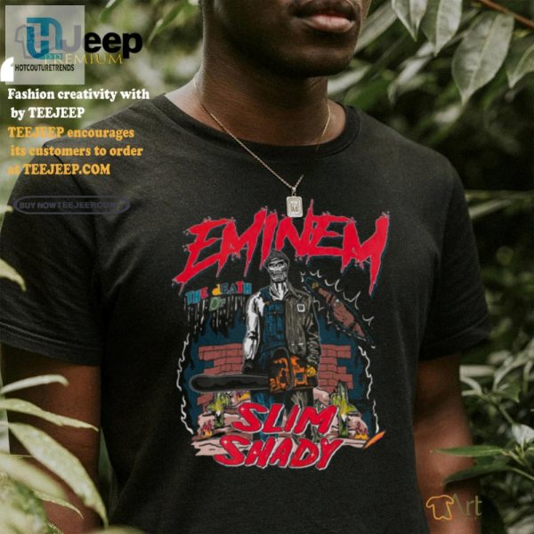 Get Slim Shadys Humor Unique Eminem Tee For Sale hotcouturetrends 1