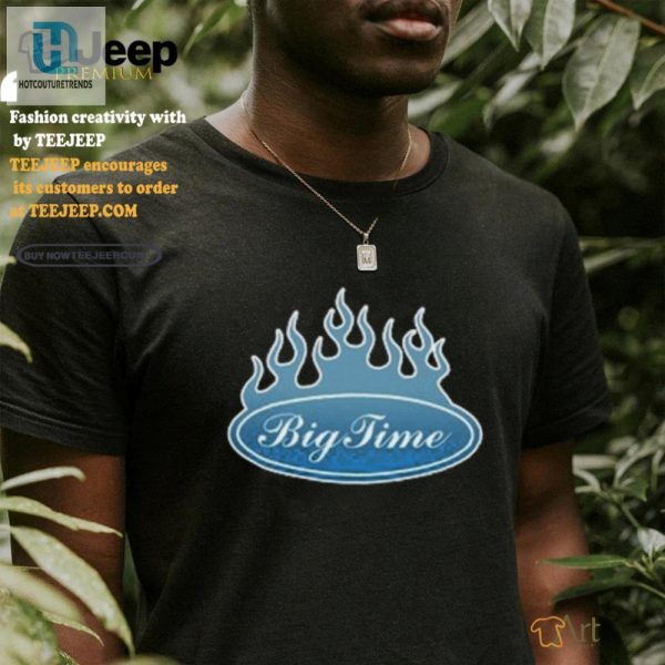 Bigtime Blue Flame Shirt Ignite Your Wardrobe With Laughter hotcouturetrends 1