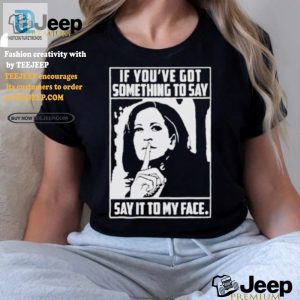 Hilarious Say It To My Face Harris To Trump Shirt hotcouturetrends 1 1