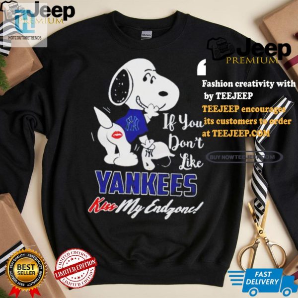 Get Your Laugh On Official Snoopy Yankees Mlb Tee hotcouturetrends 1 1