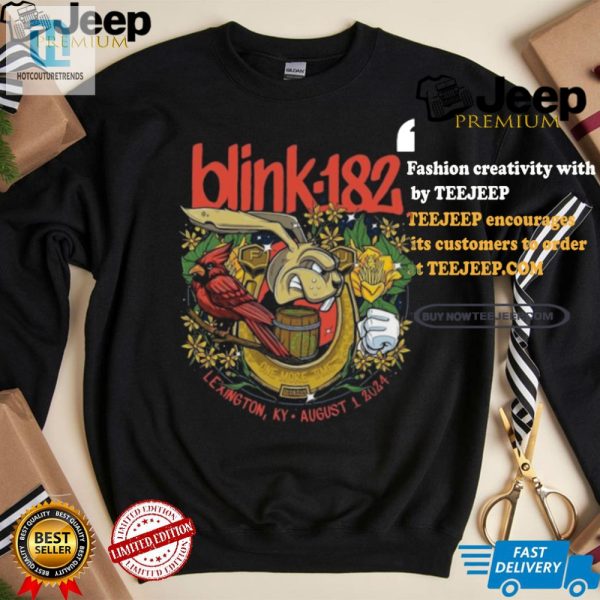 Get Lucky In Lexington Blink 182 Rupp Arena 2024 Tee hotcouturetrends 1 1