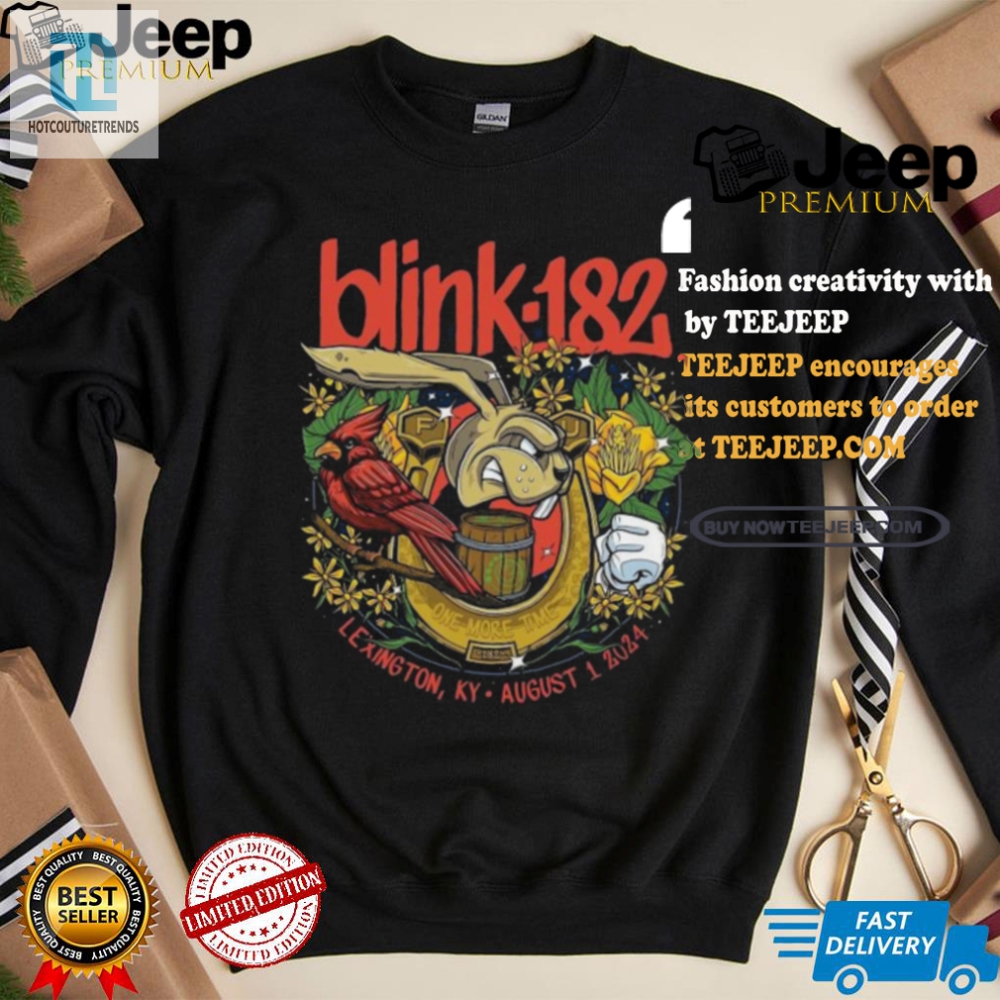 Get Lucky In Lexington Blink 182 Rupp Arena 2024 Tee