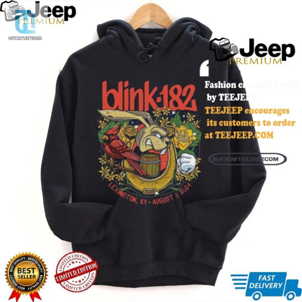 Get Lucky In Lexington Blink 182 Rupp Arena 2024 Tee hotcouturetrends 1 2