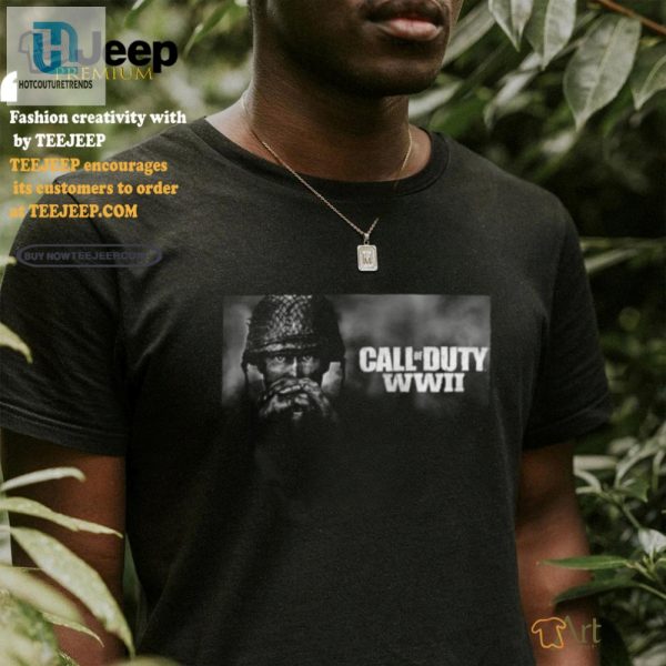 Turn Heads With This Hilarious Redux Call Of Duty Wwii Shirt hotcouturetrends 1