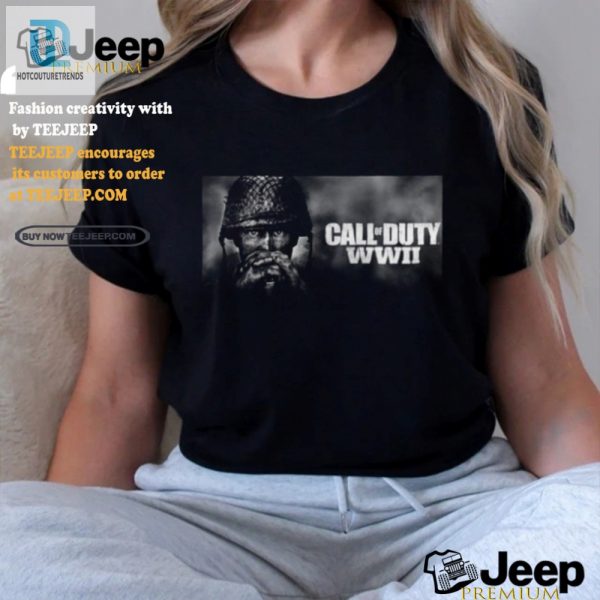 Turn Heads With This Hilarious Redux Call Of Duty Wwii Shirt hotcouturetrends 1 1