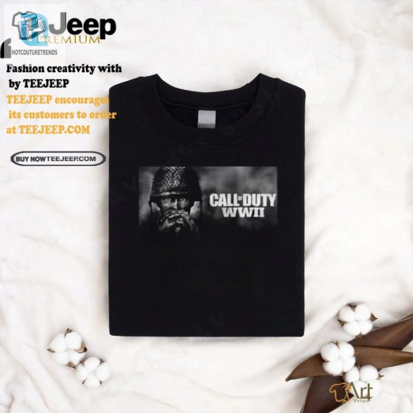 Turn Heads With This Hilarious Redux Call Of Duty Wwii Shirt hotcouturetrends 1 2