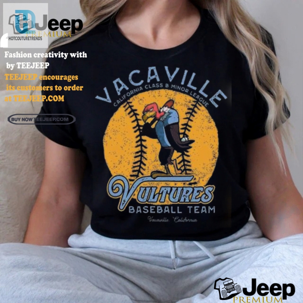 Get Nostalgic With Vacaville Vultures Retro Shirt  Wing It