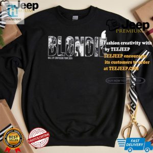 Rock Out In Style Funny Blondie 2024 Tour Shirt hotcouturetrends 1 1