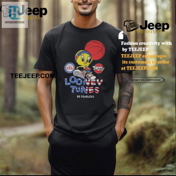 Be Fearless With Tweety Official Mens Team Usa Shirt hotcouturetrends 1 1