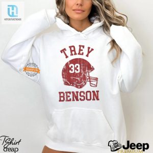 Rock The Trey Benson Arizona Helmet Tee For True Fans Only hotcouturetrends 1 1