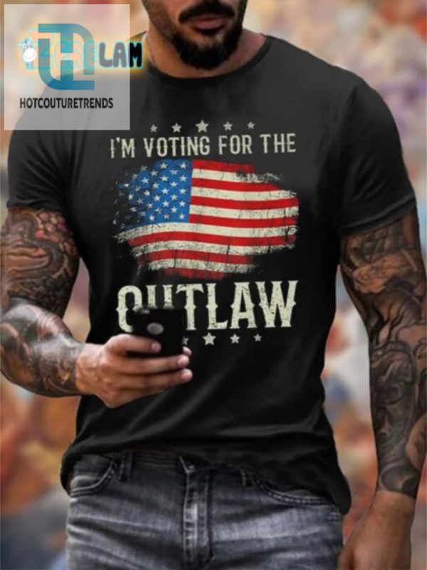 Vote In Style Mens Funny Outlaw Tshirt Be Unique hotcouturetrends 1 1