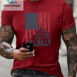 Unique Funny The Outlaw And The Hillbilly Tee Print hotcouturetrends 1 1