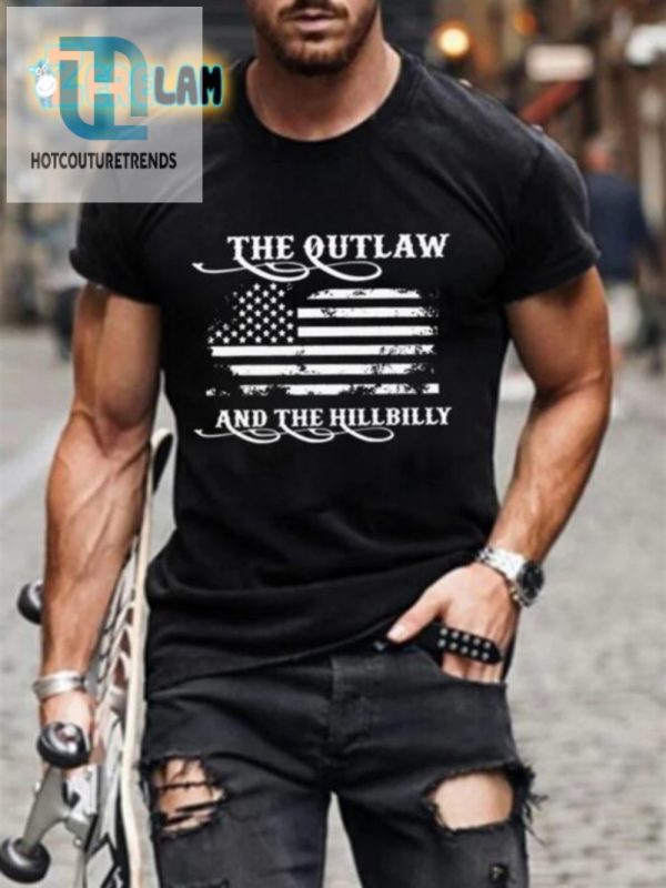 Funny Mens Outlaw Hillbilly Casual Tshirt Stand Out hotcouturetrends 1 1