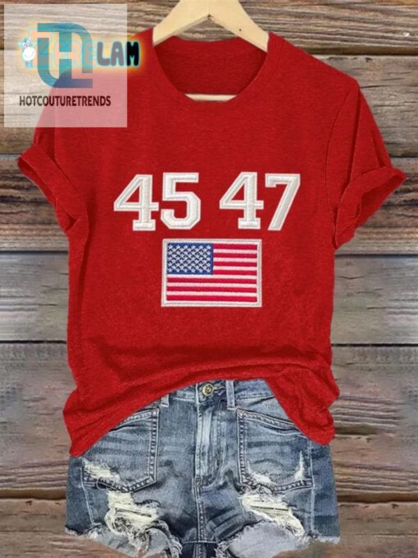 Get Your Laughs With Retro 45 47 Flag Tee Stand Out In Style hotcouturetrends 1 2