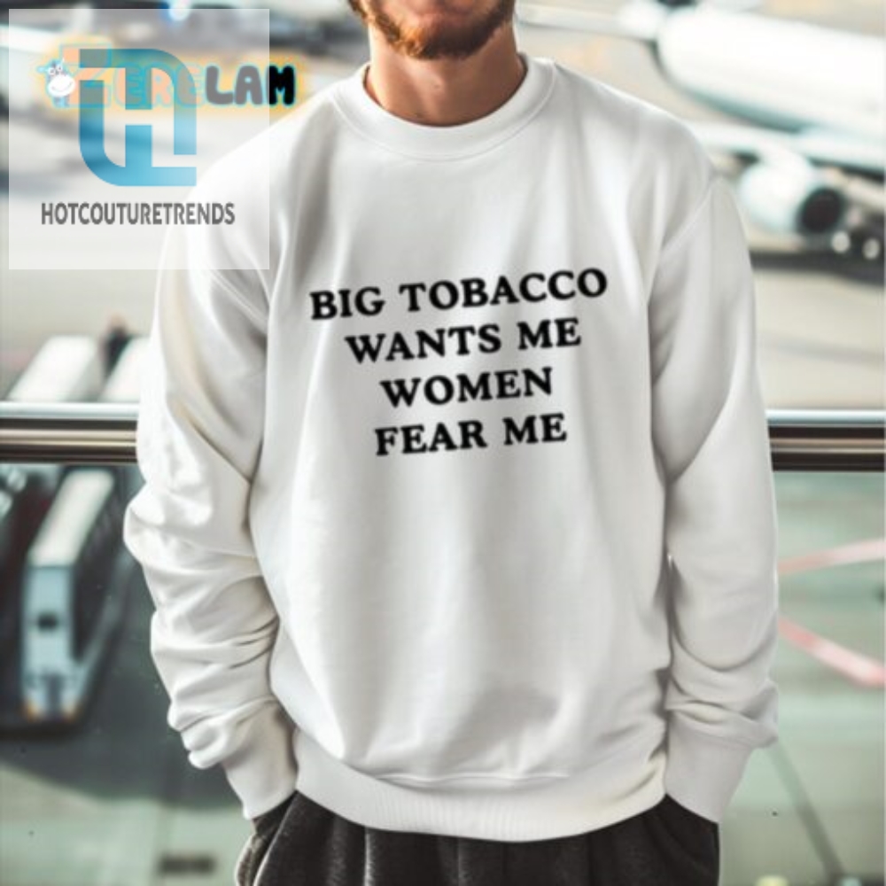 Funny Big Tobacco Fears Me Pueo Defense Group Shirt