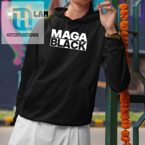 Stylishly Unaffiliated Hilarious Maga Black Unisex Shirt hotcouturetrends 1 2