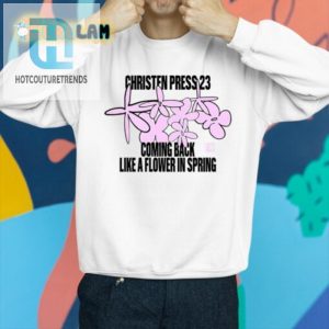 Sport The Spring Christen Press 23 Blooming Fun Shirt hotcouturetrends 1 2