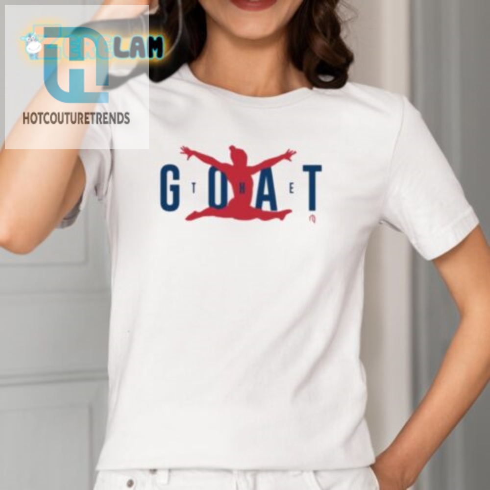 Flip  Laugh Hilarious Gymnastics Goat Shirt