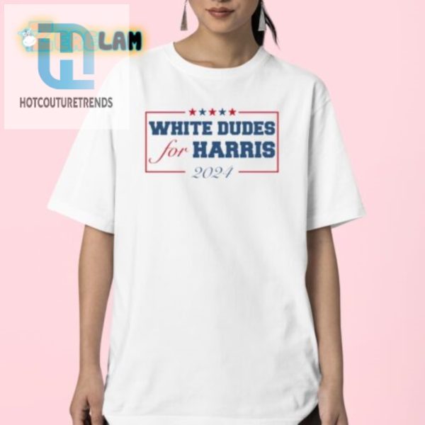 Vote In Style Funny White Dudes For Harris 2024 Shirt hotcouturetrends 1