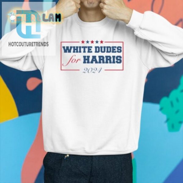 Vote In Style Funny White Dudes For Harris 2024 Shirt hotcouturetrends 1 3