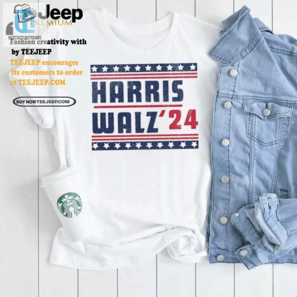 Hilarious Vintage Harris Walz 2024 Election Tshirt Unique Humor hotcouturetrends 1 3