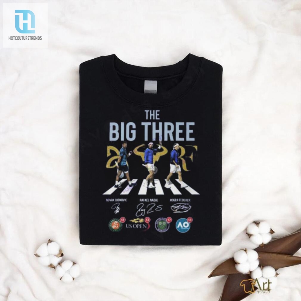 Game Set Match Big Three Legends Tee  Serve In Style