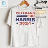 Vote Harris 2024 Funny Veteran Support Tee hotcouturetrends 1