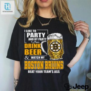 Funny Boston Bruins Womens Tee Drink Watch Win hotcouturetrends 1 2