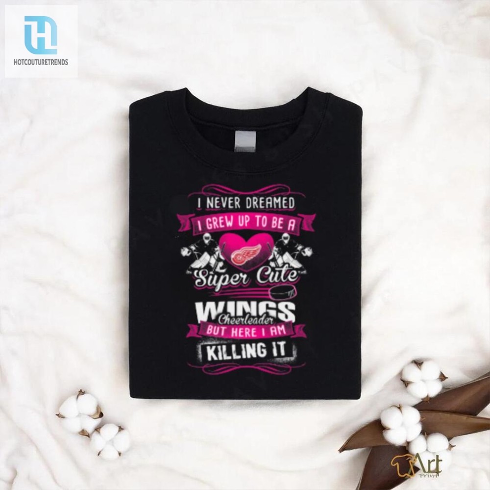 Funny Detroit Red Wings Youth Shirt  Future Cute Cheerleader