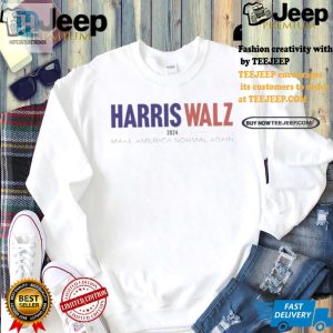 Funny Kamala Harris Tim Walz 2024 Shirt Make America Normal hotcouturetrends 1 1