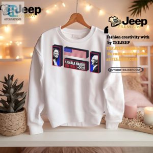 Kamala Harris Tim Walz 2024 3D Stage Tee Laugh In Style hotcouturetrends 1 2