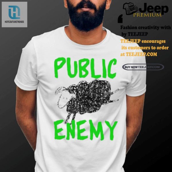 Funny Sheep Public Enemy 2024 Tshirts Stand Out Laugh hotcouturetrends 1 2