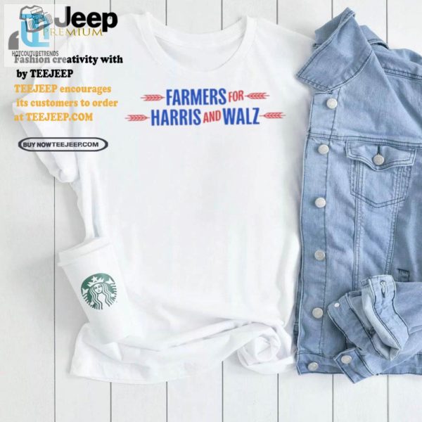 Funny Farmers For Kamala Harris Tim Walz Tshirt Sale hotcouturetrends 1 3