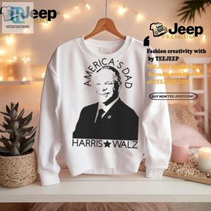 Funny Kamala Harris Tim Walz Americas Dad Shirt Unique Tee hotcouturetrends 1 2