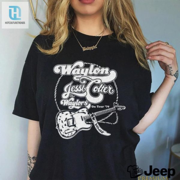 Retro Laughs Waylon Jessi 79 Tour Tee Uniquely Funny hotcouturetrends 1 2