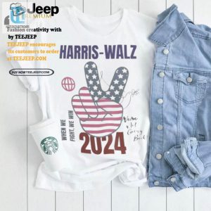 Funny Harris Walz 2024 Tshirts Fight Win With Humor hotcouturetrends 1 3