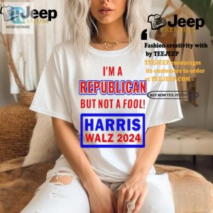 Funny Gop Shirt Not A Fool Harris Walz 2024 Tee hotcouturetrends 1 1