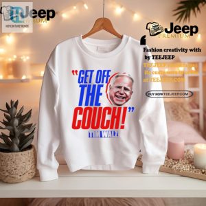 Get Off The Couch Shirt Tim Walz Jd Vance Humor Tee hotcouturetrends 1 2