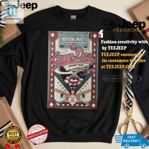 Rock The Green Day Fenway 24 Shirt Epic Ma Poster Tee hotcouturetrends 1 2