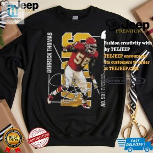 Get Sacked In Style Derrick Thomas Throwback Tee hotcouturetrends 1 2